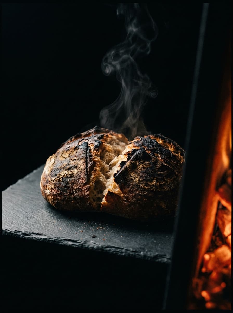 Pan y brasa